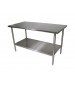 Stainless Steel Work Table 122cm (48") x 77cm (30")